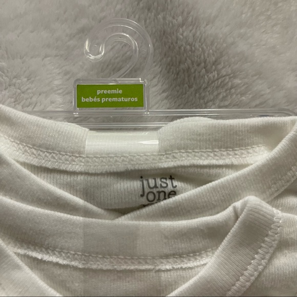Carter's Just One You Bodysuit preemie 3 pack short sleeve New - Picture 2 of 5